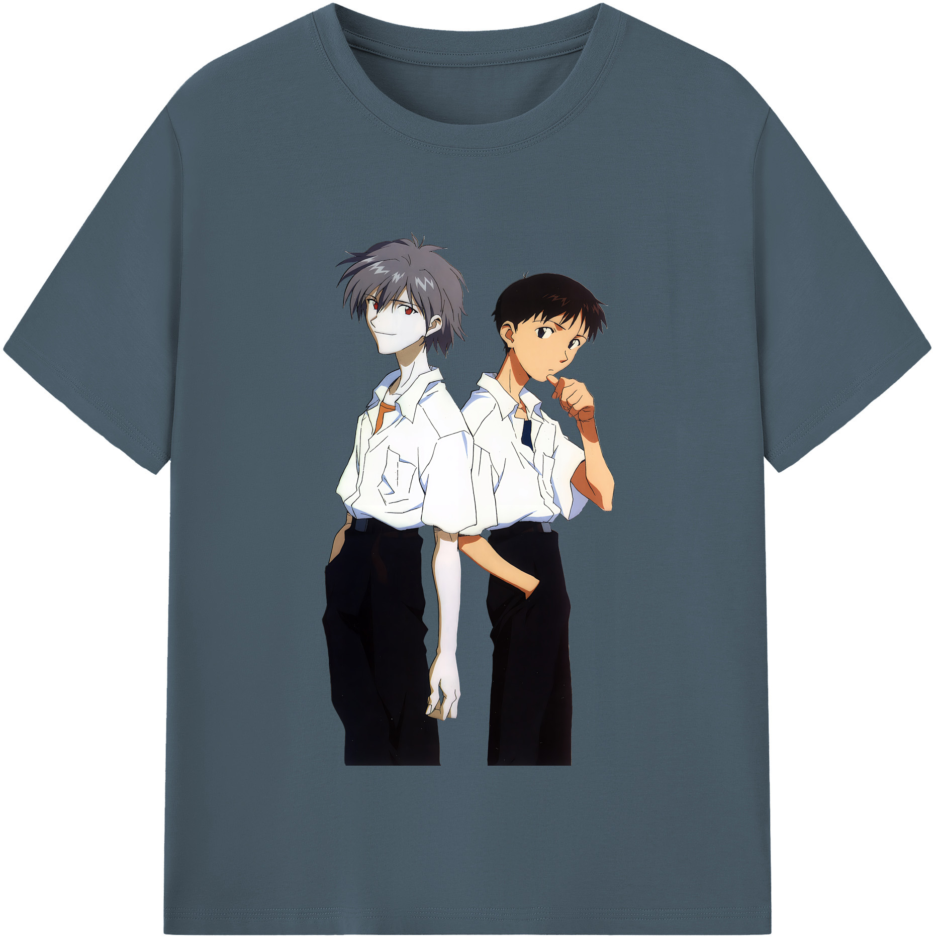 （画像用） EVA 新世紀エヴァンゲリオン 綿100％半袖Tシャツ（フロントプリント）